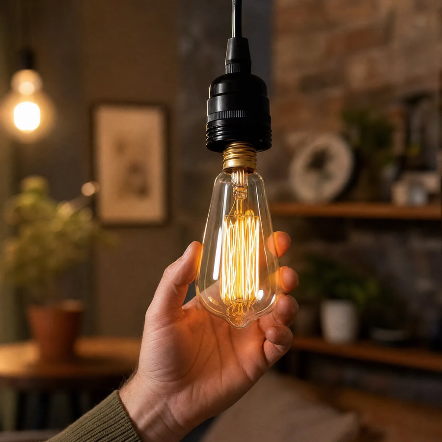 Ampoule Vintage E27 à Filament Apparent Dimmable - Utilisation GLOBALE