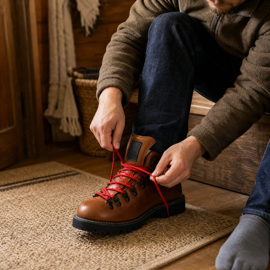 Chaussure Montagne Vintage Homme - utilisation