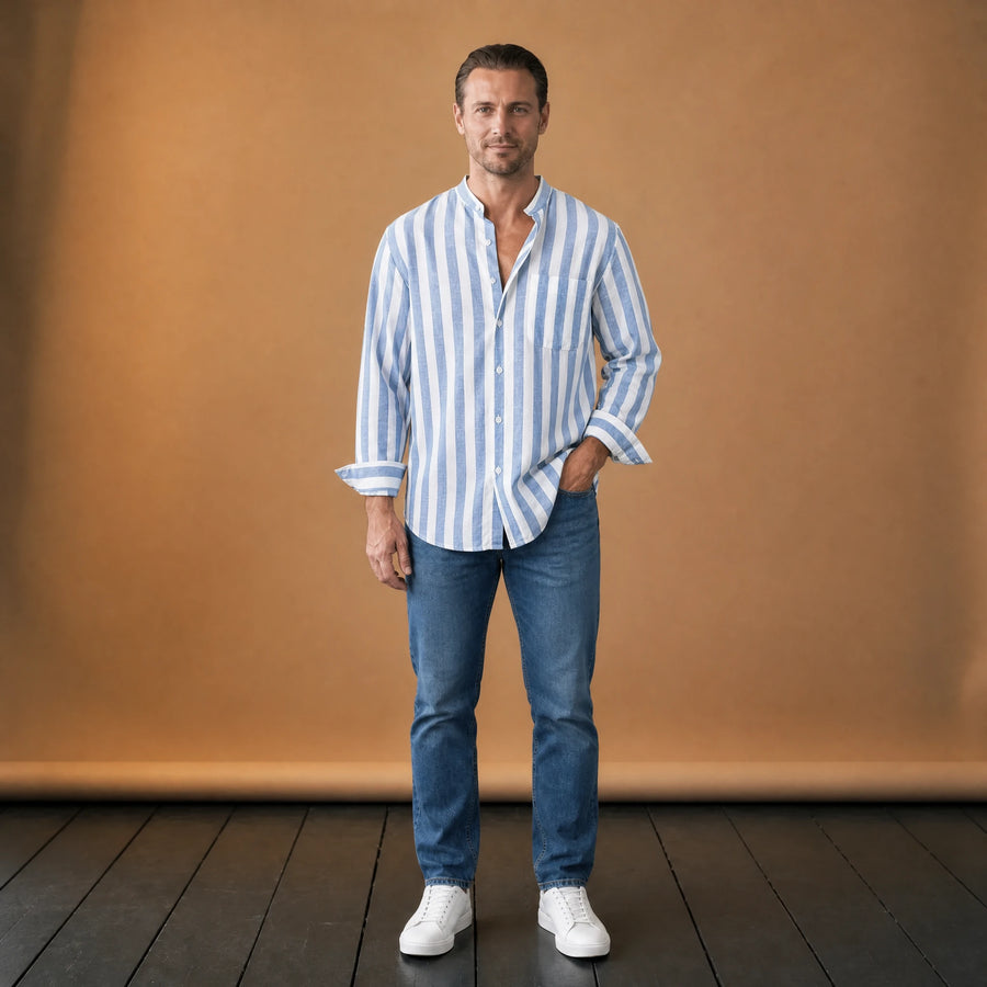 Chemise à manches courtes à rayures vintage - VETEMENT Studio HOMME