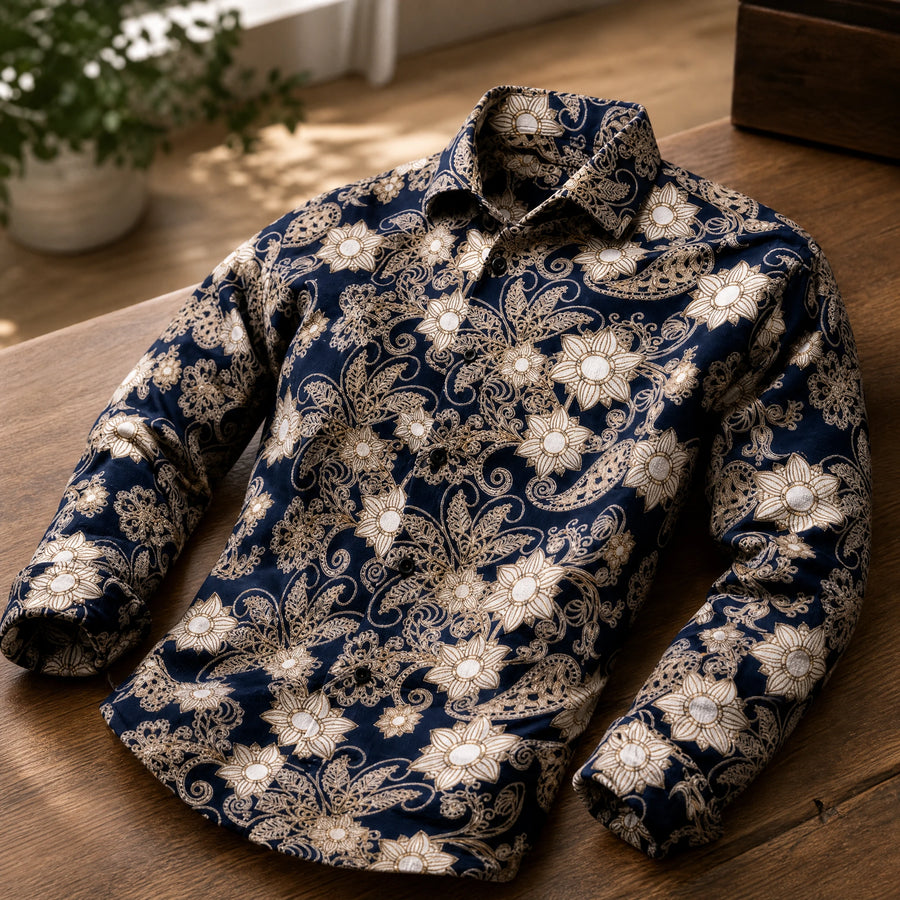 Chemise Homme Vintage 60 - produit en situation