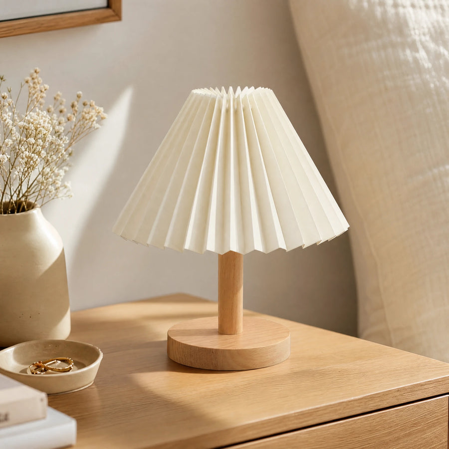 Lampe de Chevet Pliable à Abat-Jour en Éventail - OBJETS VARIES