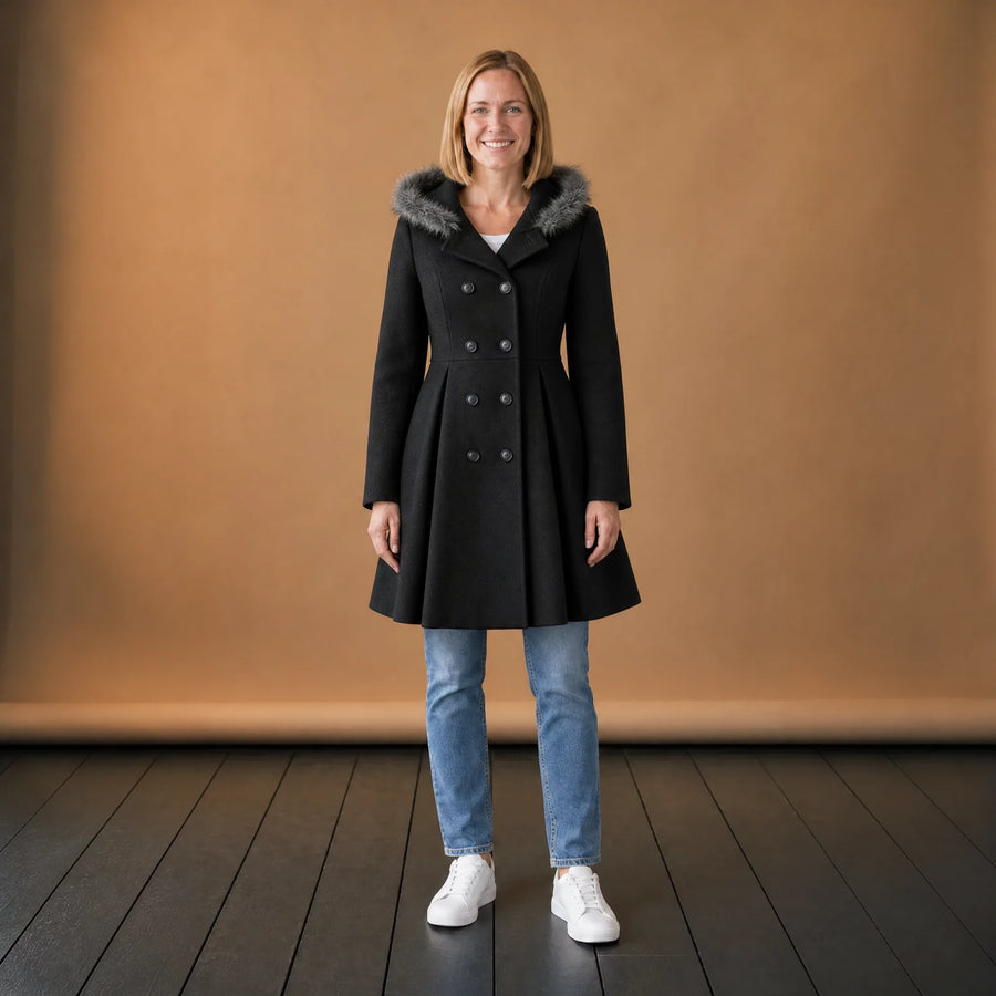 Manteau Hiver Vintage Femme Chic - VETEMENT Studio FEMME