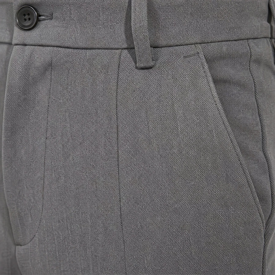 Pantalon vintage tendance pour hommes - close-up détail matière