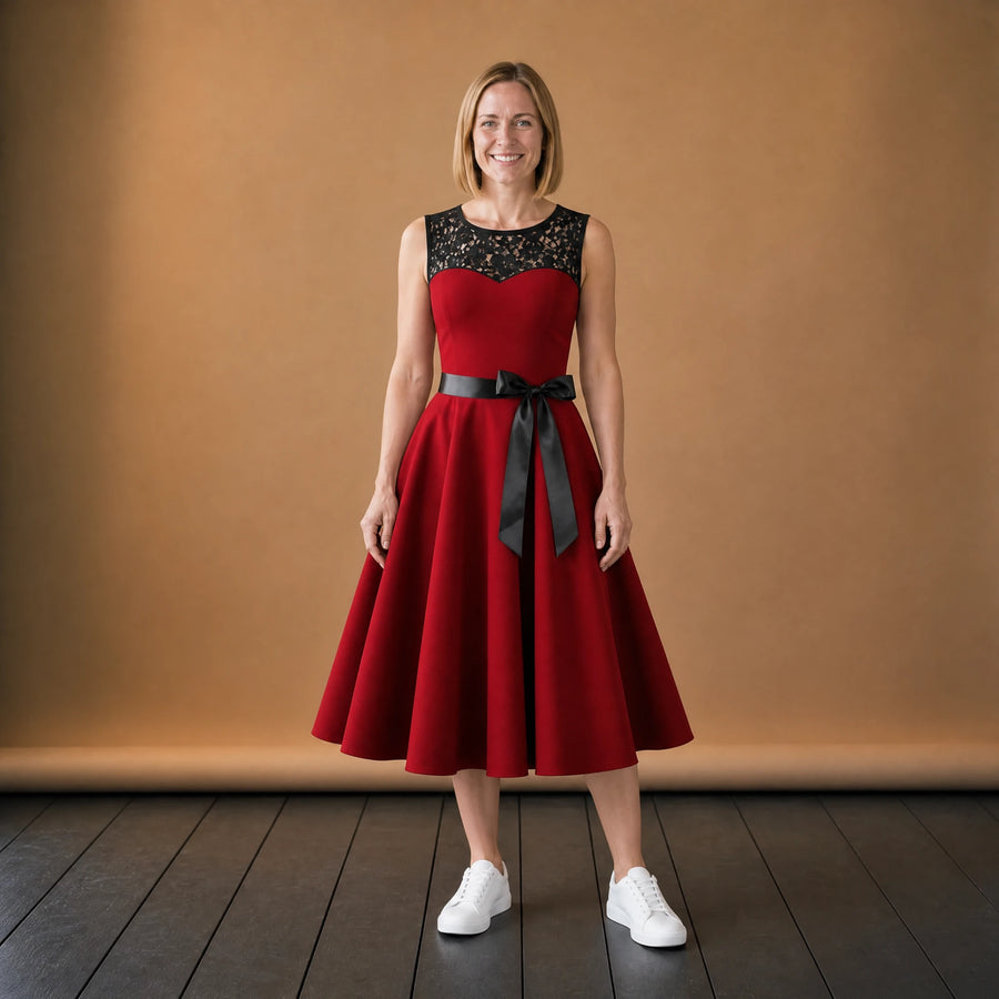 Robe de Soirée Vintage Année 50 - VETEMENT Studio FEMME