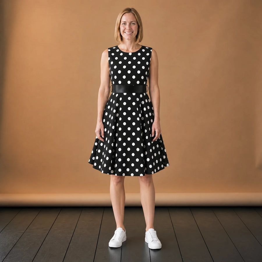Robe Enfant Vintage Année 50 - VETEMENT Studio FEMME