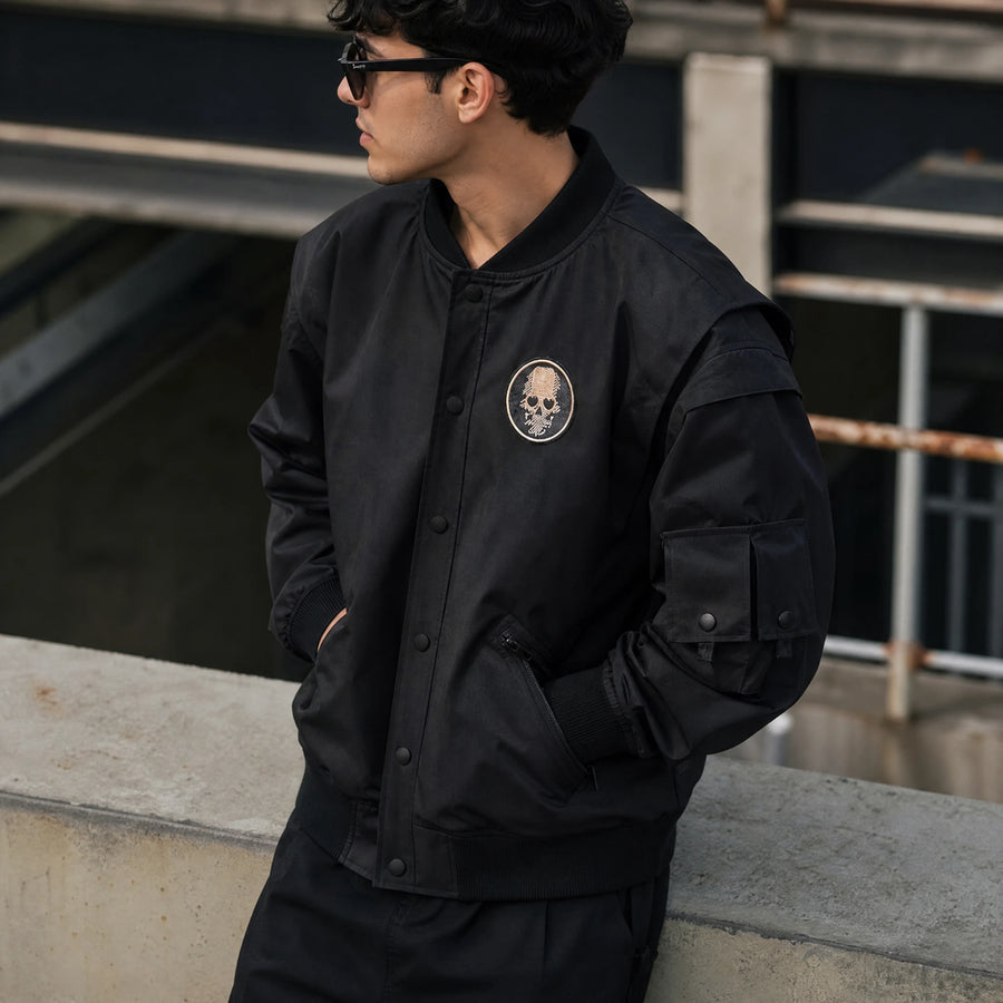 Spring Autumn Men's Denim Jacket Hong Kong Style Loose Fit Trendy Brand Work Clothes Korean Version Trendy Flow - Utilisation GLOBALE