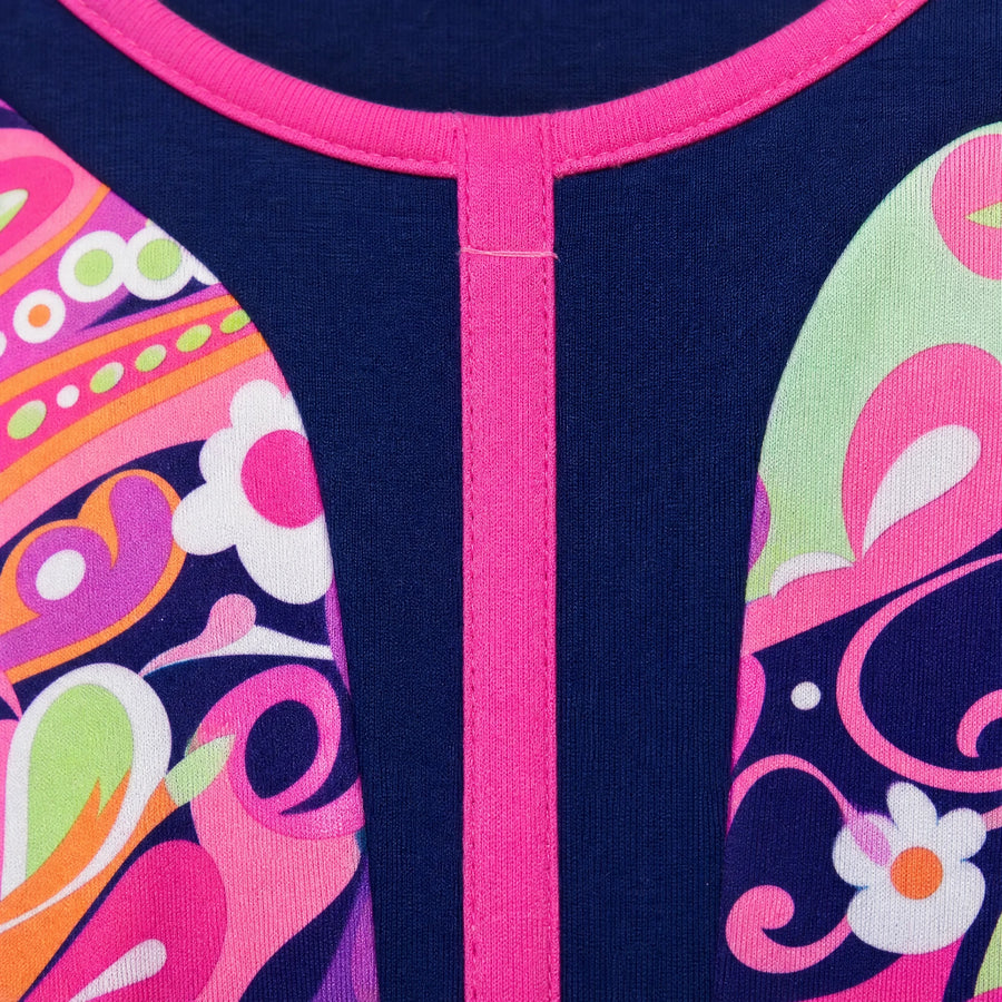 Tenue Vestimentaire Couple Année 80 Disco - close-up détail matière