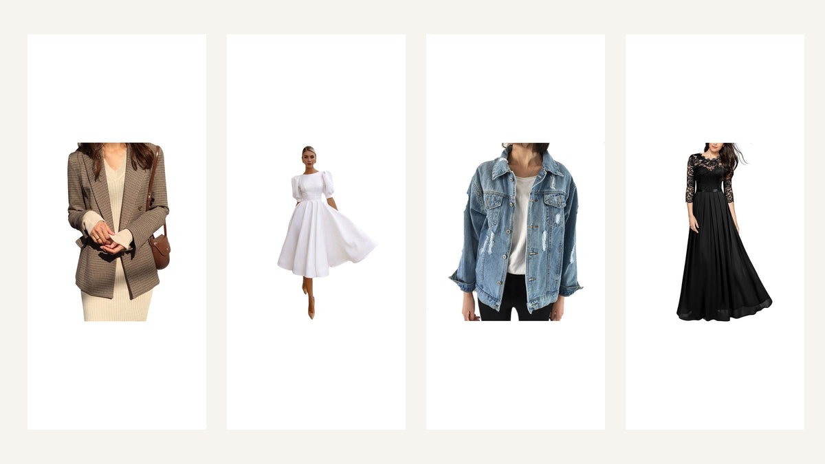 Trois façons d’associer une veste à une robe vintage selon la longueur et la ligne de taille Imagen
