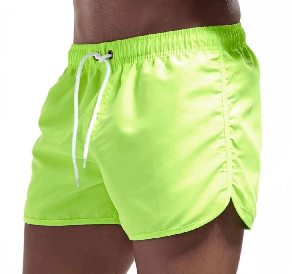 Shorts de baño vintage para hombre