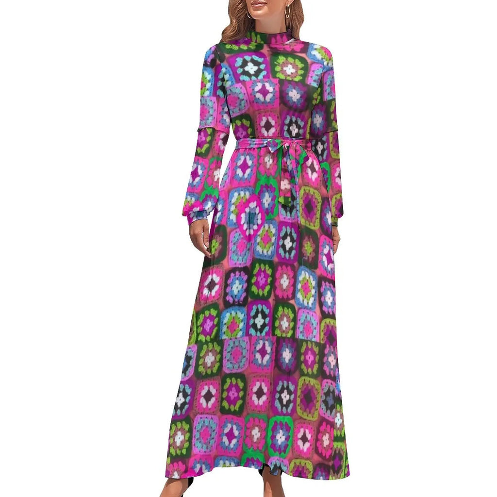 Vestido Maxi Años 80