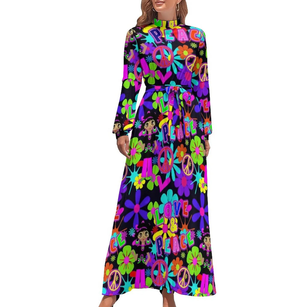 Vestido Maxi Años 80