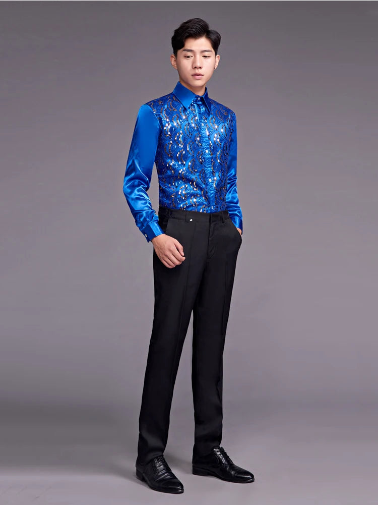 Traje de moda para hombre