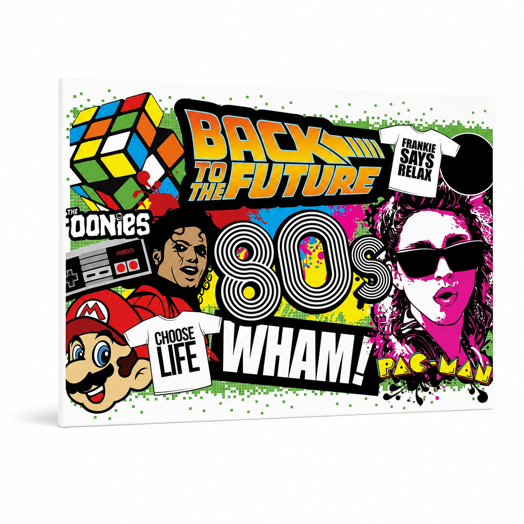 Affiche Vintage Années 80 Pop Culture Rétro - image principale