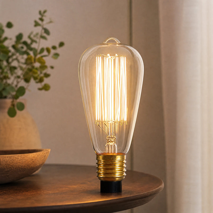 Ampoule filament vintage à incandescence E27 - OBJETS VARIES
