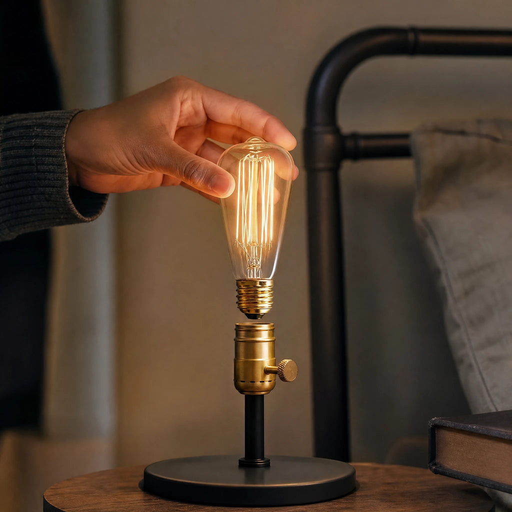Ampoule filament vintage à incandescence E27 - Utilisation GLOBALE