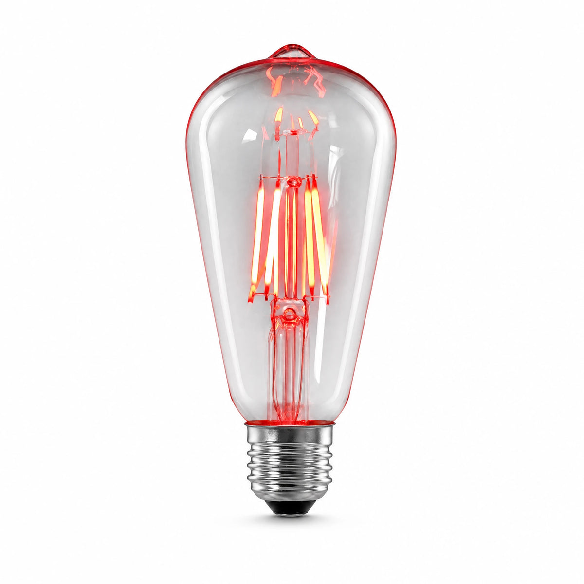 Ampoule LED Vintage à Filament Rouge ou Bleue E27 - image principale