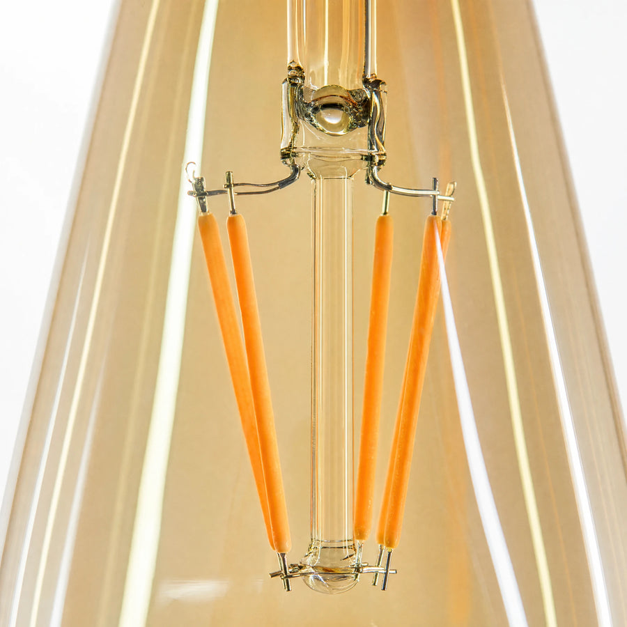 Ampoule LED Vintage à Intensité Variable - close-up détail matière