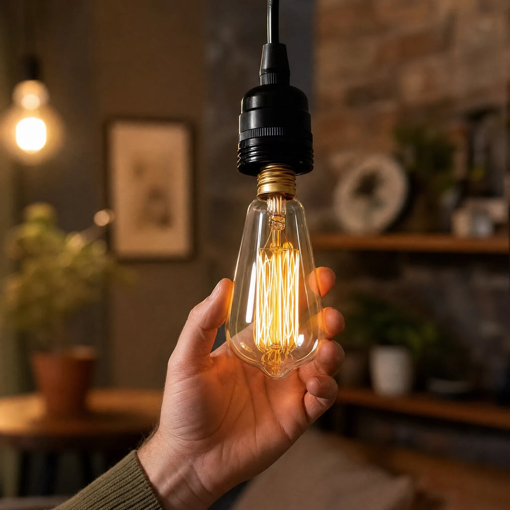 Ampoule Vintage E27 à Filament Apparent Dimmable - Utilisation GLOBALE