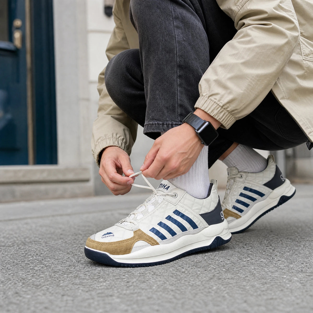 Basket Homme Tendance Vintage - Utilisation GLOBALE