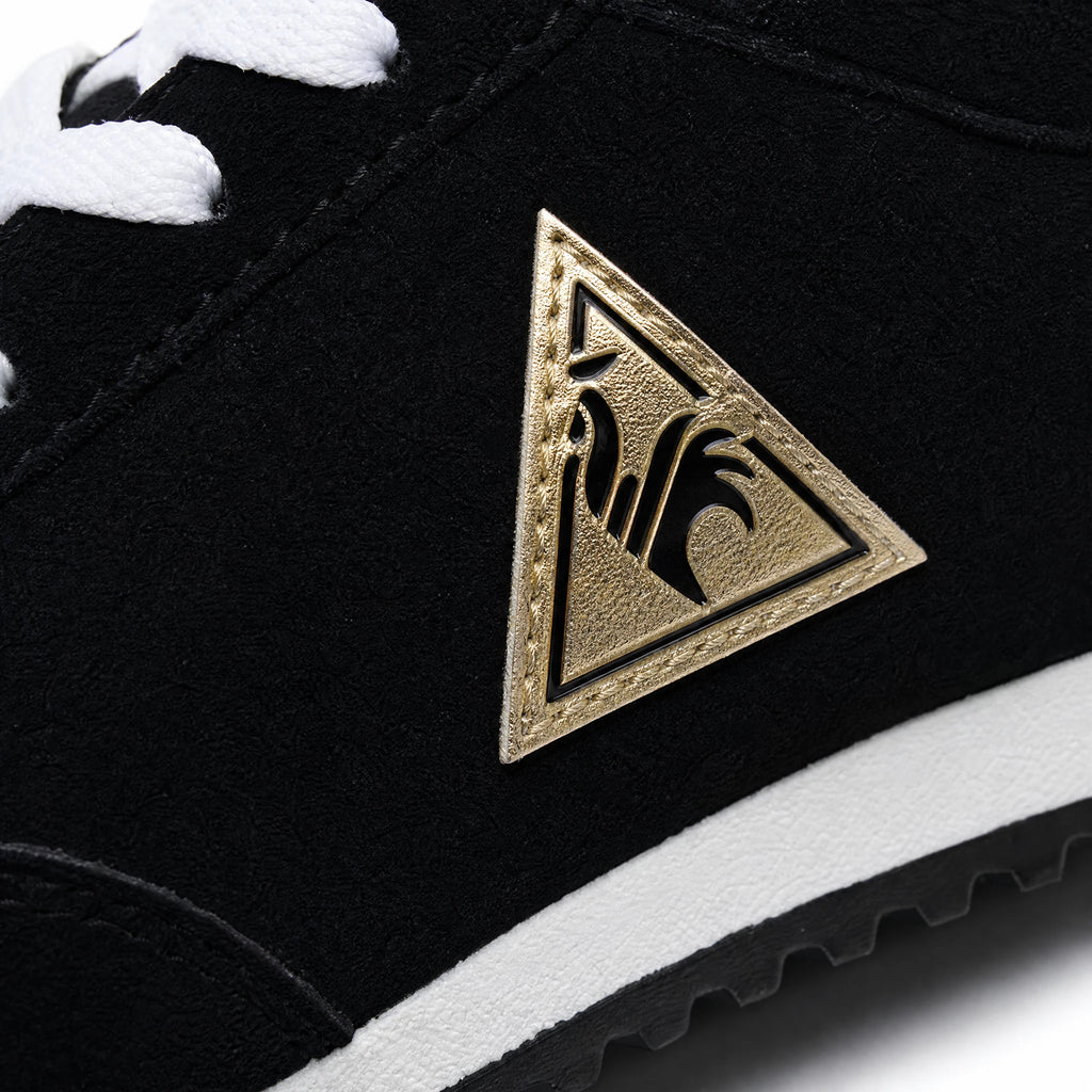 Basket Vintage le Coq Sportif - close-up détail matière