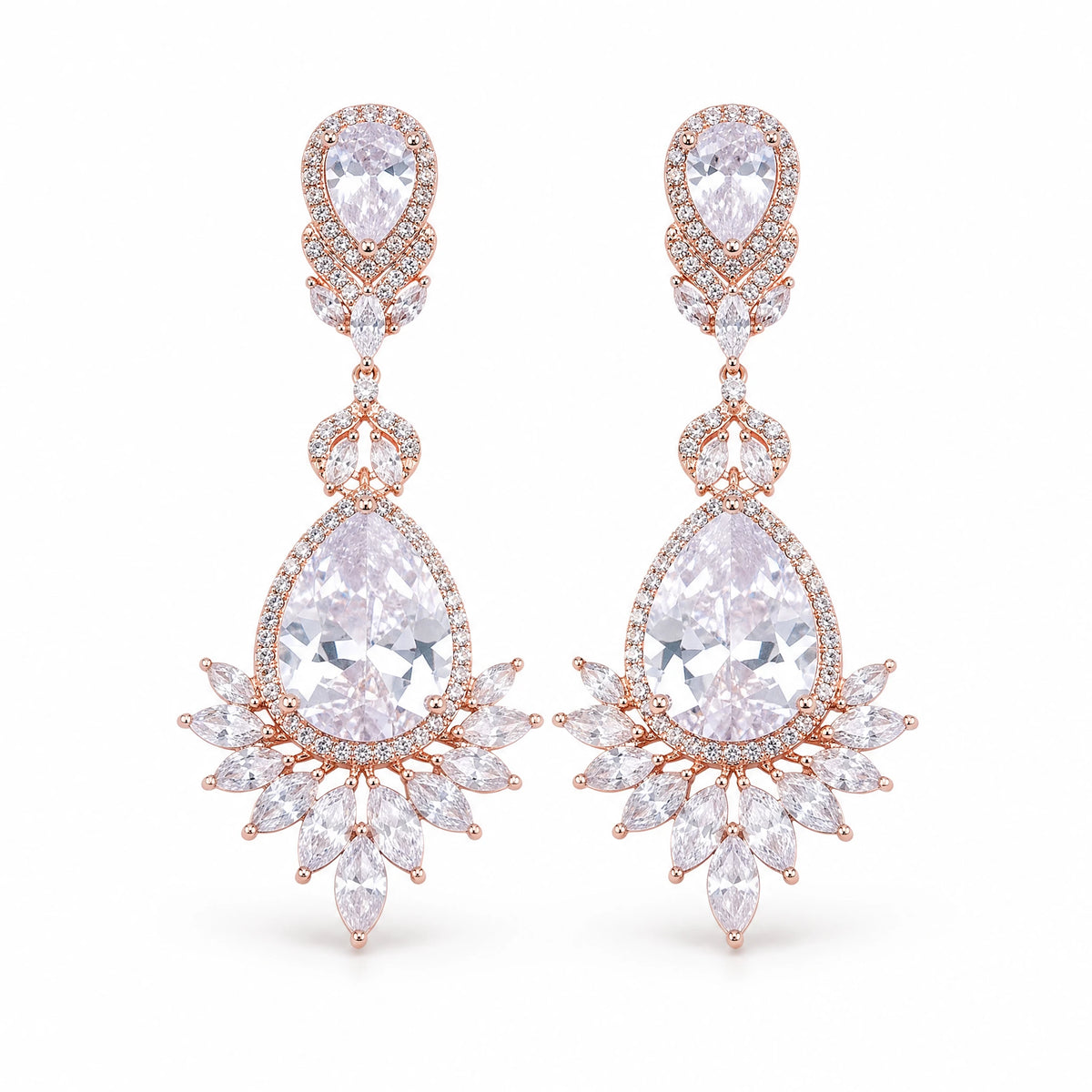 Boucles d'Oreilles Reine Vintage - image principale