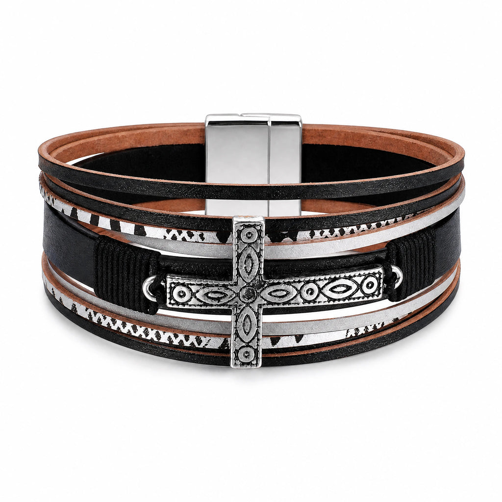 Bracelet Vintage Cuir - image principale