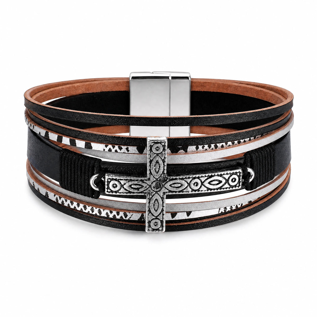 Bracelet Vintage Cuir - image principale