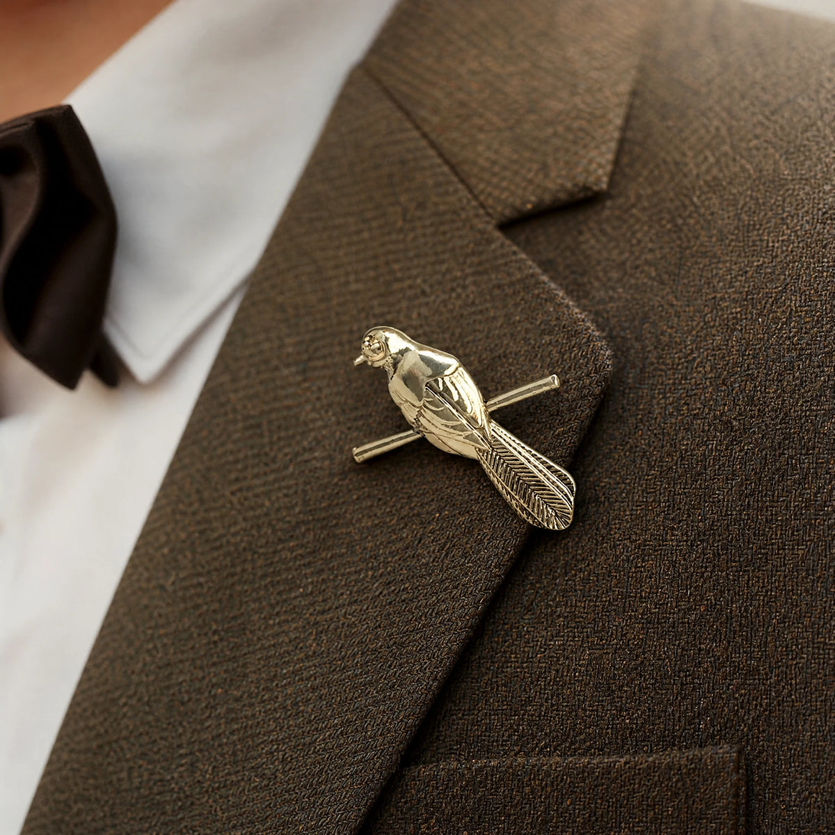 Broche Oiseau Vintage - Utilisation GLOBALE