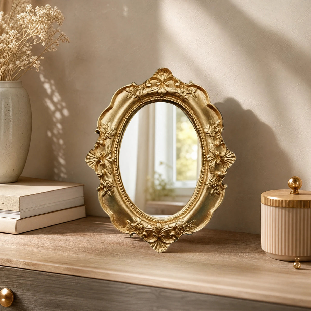 Cadre Photo Vintage Doré - OBJETS VARIES