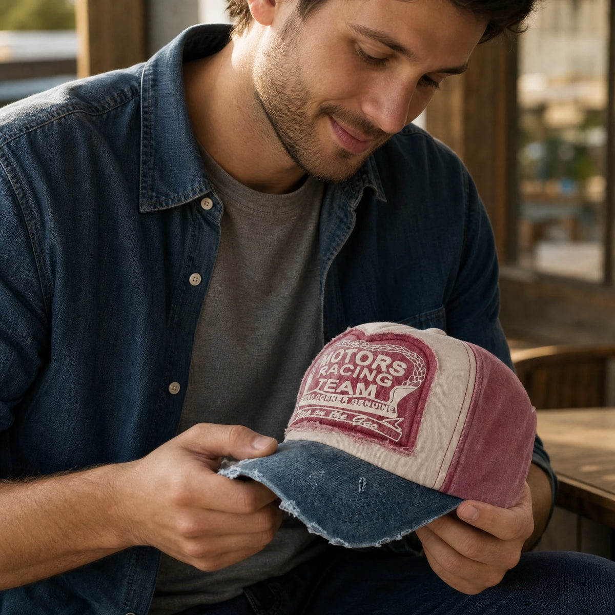 Casquette Baseball Vintage pour Homme - utilisation