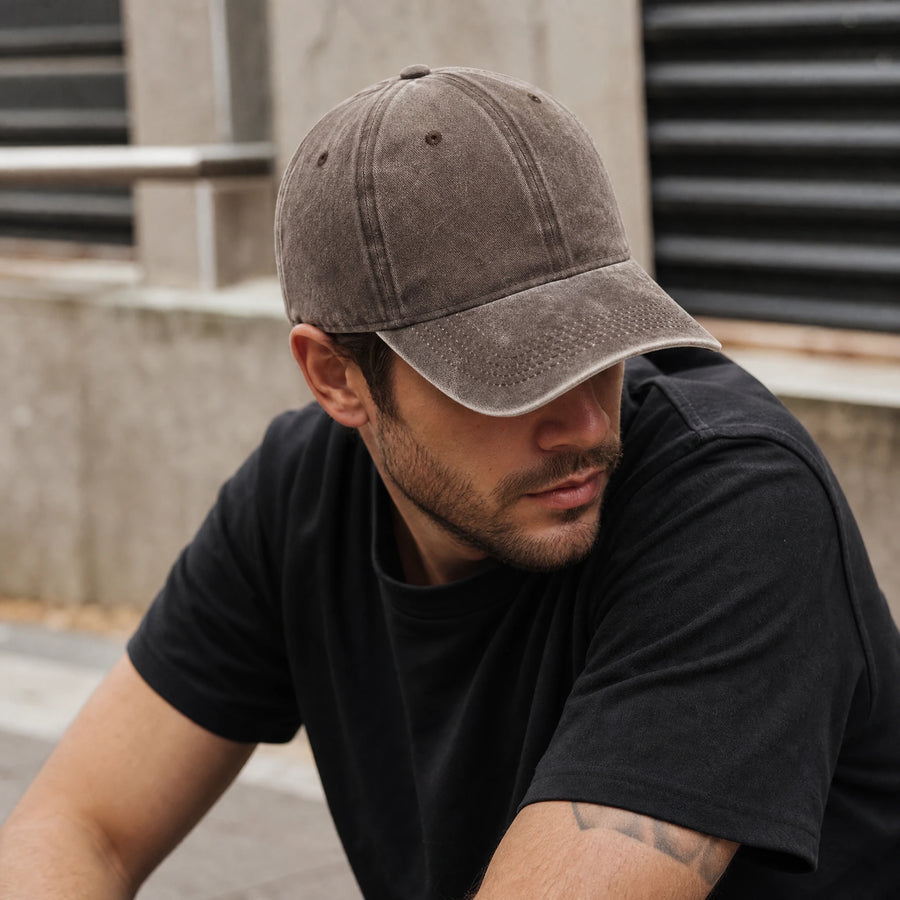 Casquette Marron Vintage - Utilisation GLOBALE