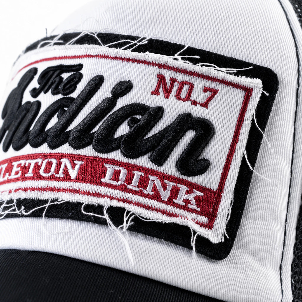 Casquette Trucker Vintage Homme - close-up détail matière