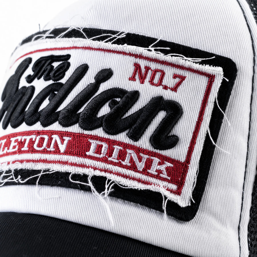 Casquette Trucker Vintage Homme - close-up détail matière