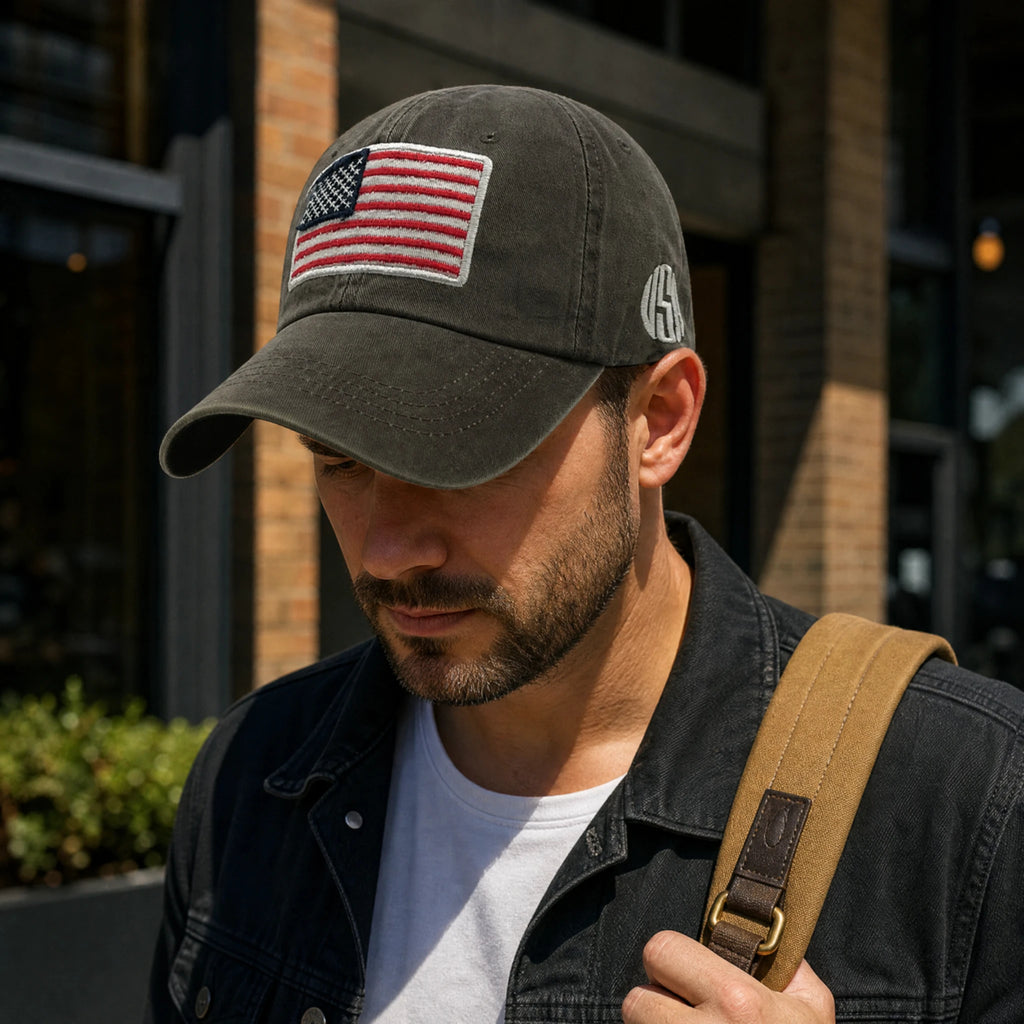 Casquette USA Vintage - Utilisation GLOBALE