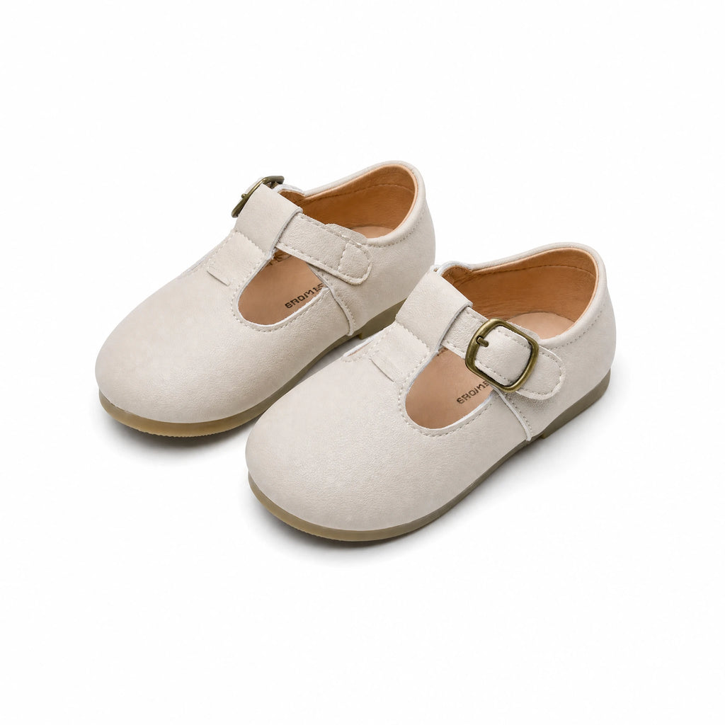 Chaussures vintage enfant à bride avec boucle - image principale
