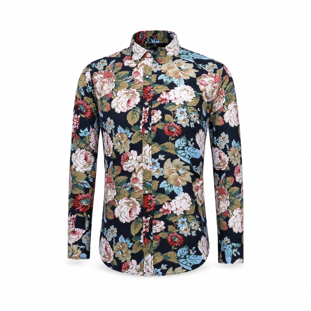 Chemise à Fleurs Homme Vintage - image principale