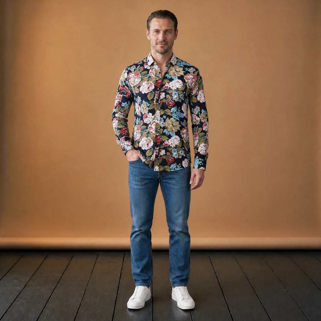 Chemise à Fleurs Homme Vintage - VETEMENT Studio HOMME
