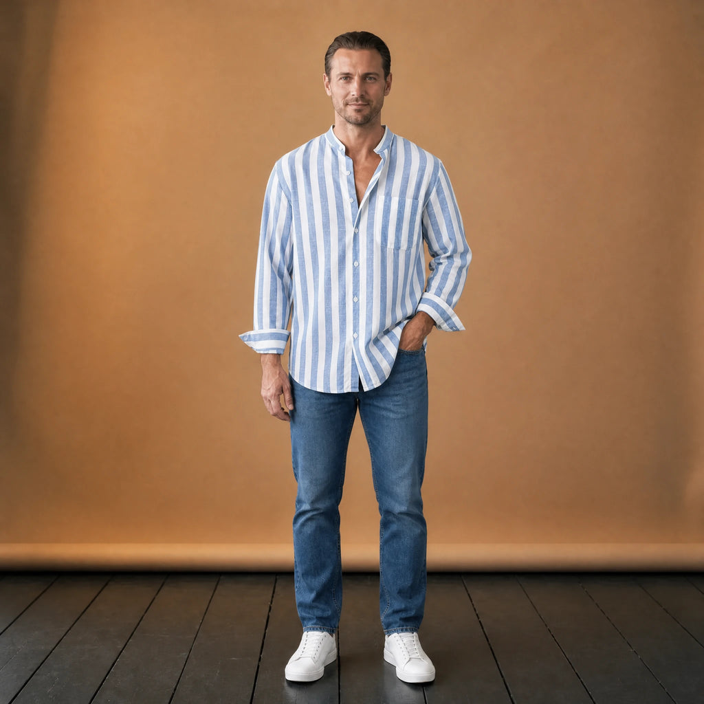 Chemise à manches courtes à rayures vintage - VETEMENT Studio HOMME