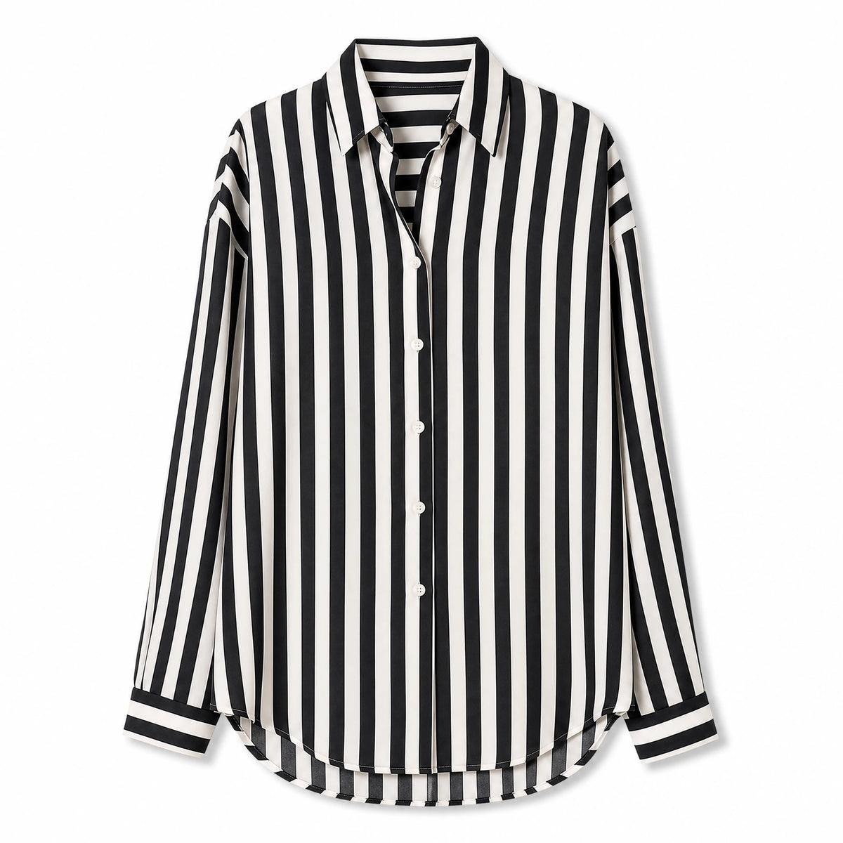 Chemise à Rayures Femme des Années 80 - image principale