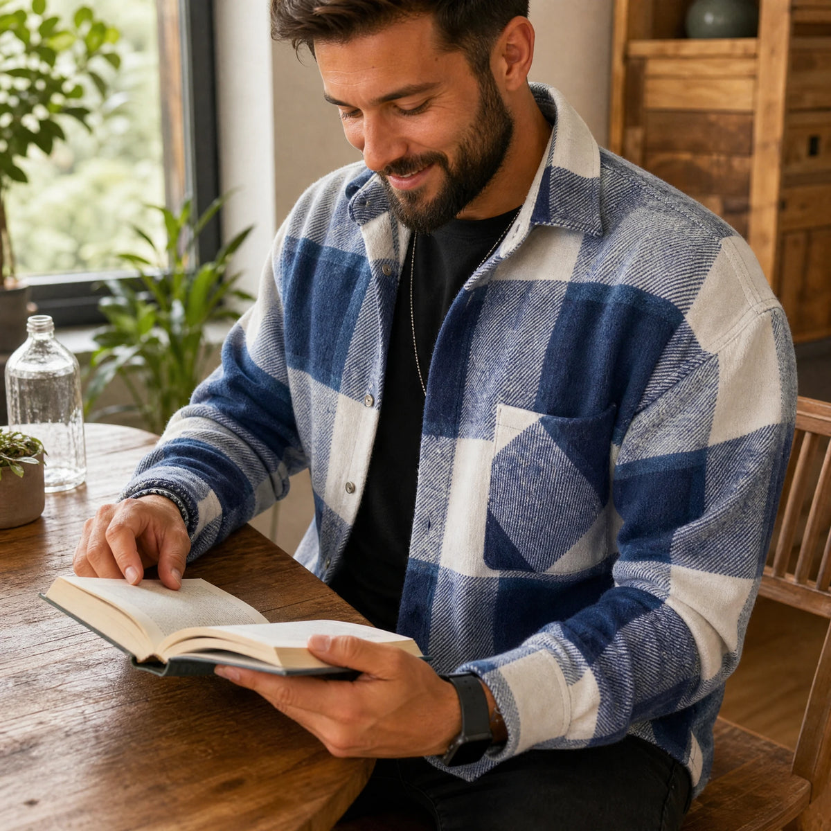 Chemise en polaire Homme Vintage - utilisation