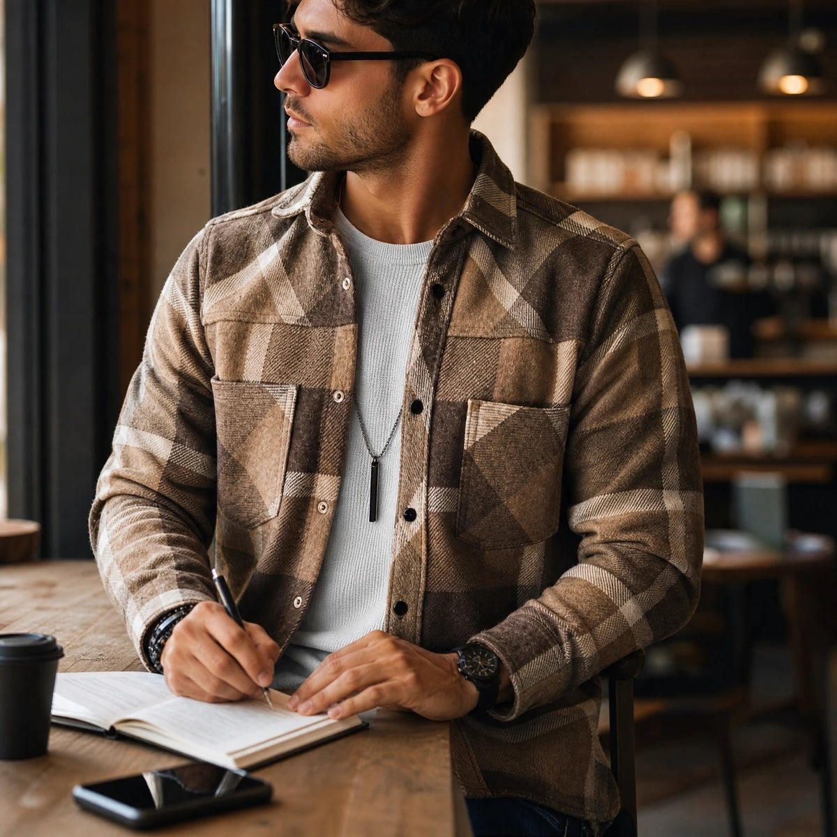 Chemise en polaire Homme Vintage - Utilisation GLOBALE