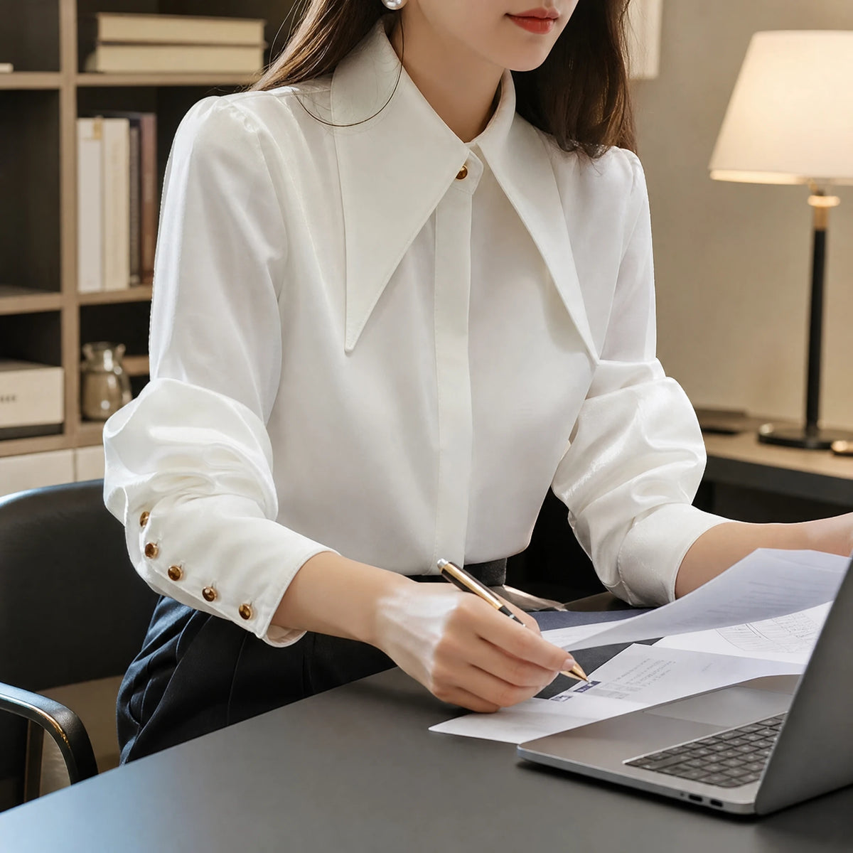 Chemise Grand Col Vintage - Utilisation GLOBALE