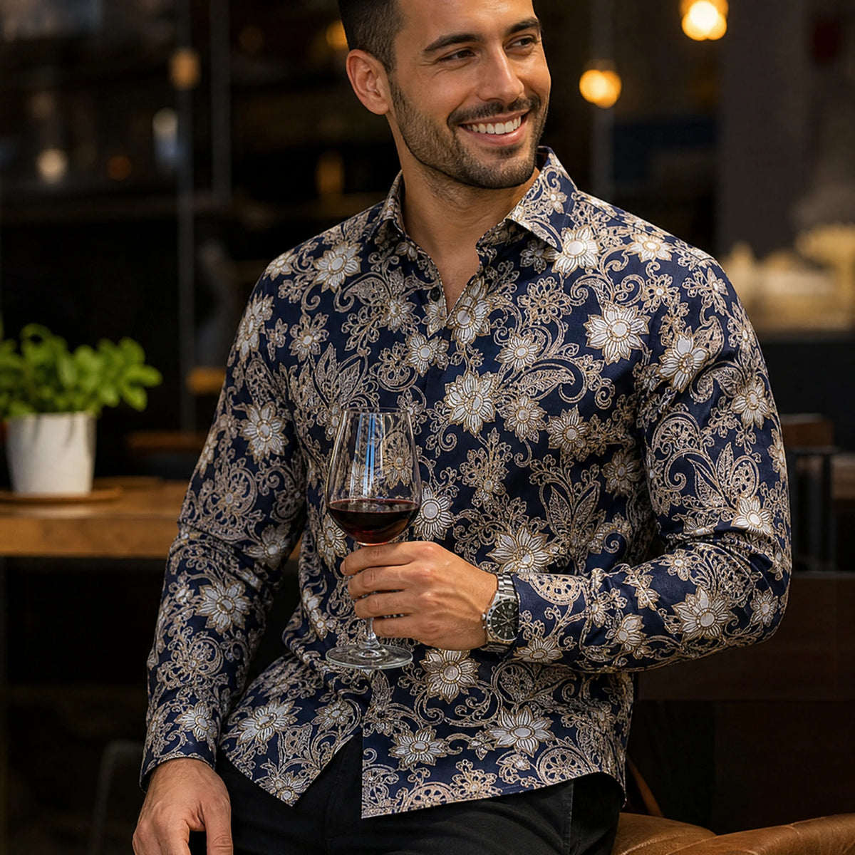 Chemise Homme Vintage 60 - Utilisation GLOBALE