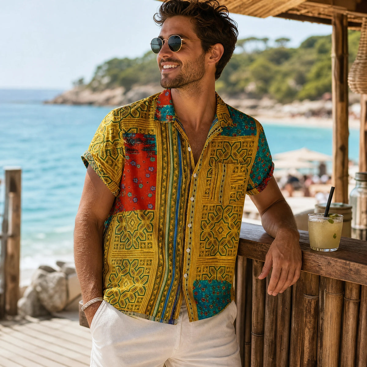 Chemise Manche Courte Vintage - Utilisation GLOBALE