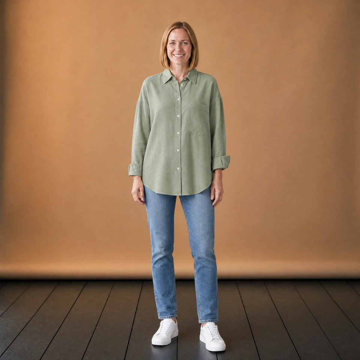 Chemise Oversize Femme Col Classique Coton - VETEMENT Studio FEMME