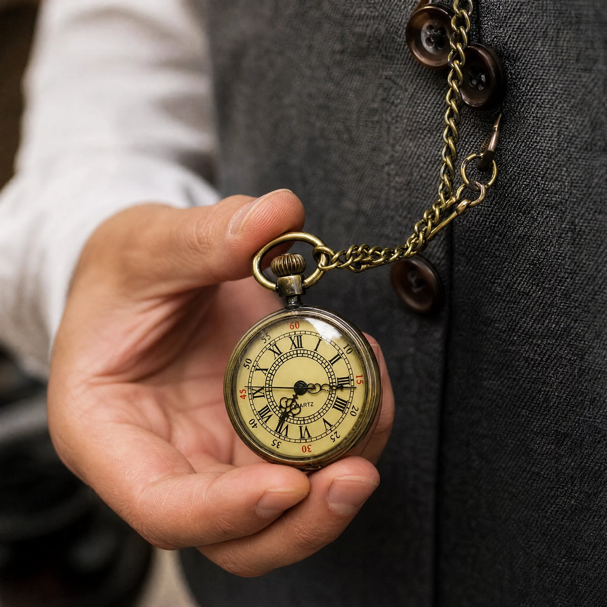 Collier Montre Vintage - Utilisation GLOBALE