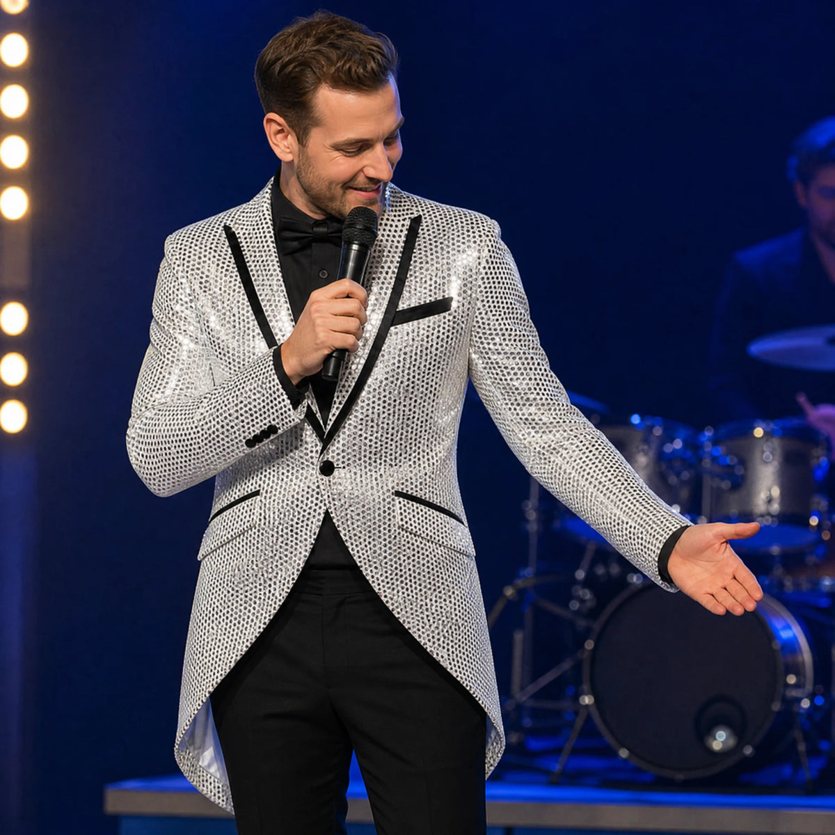 Costume Complet Disco Homme Design - Utilisation GLOBALE
