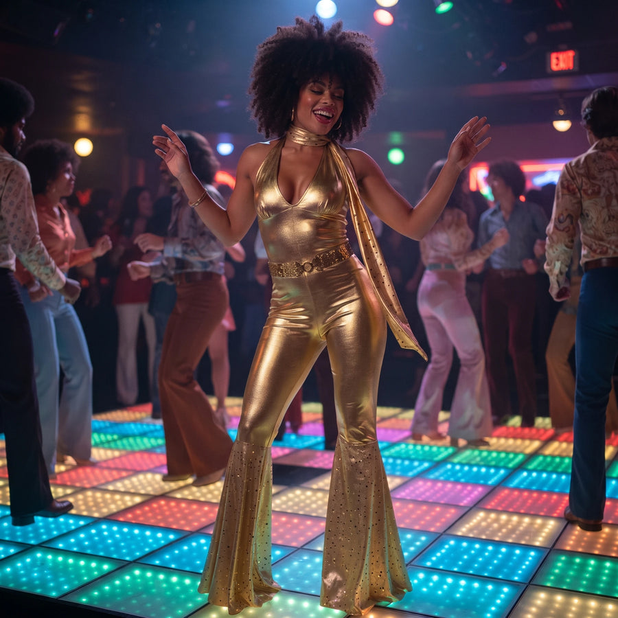 Costume Disco Année 80 Femme - Utilisation GLOBALE