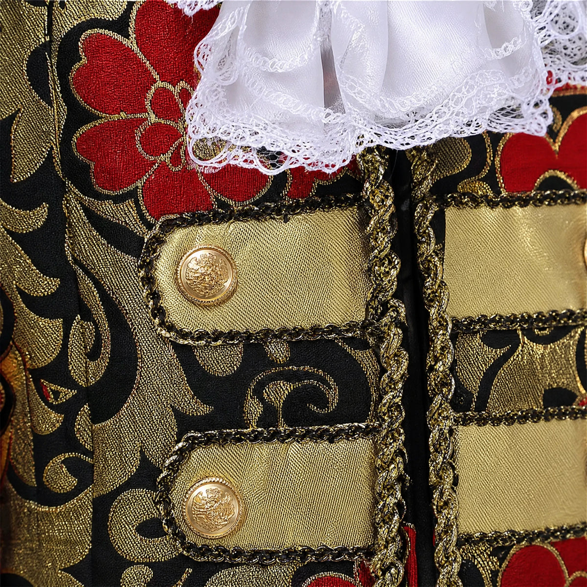 Costume Homme Période Charleston - close-up détail matière