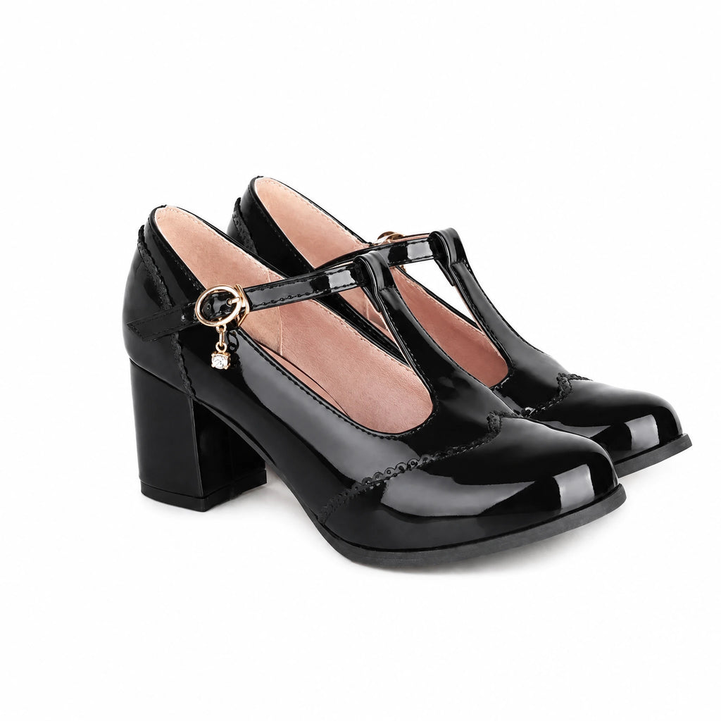Escarpin Vintage Noir - image principale